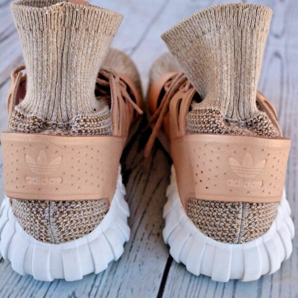 Adidas Tubular Doom Primeknit Mens Sneakers Pale Nude BB2390 main image 8